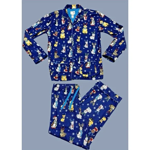 Nick Nora Intimates Sleepwear Nick Nora Reindogs Christmas